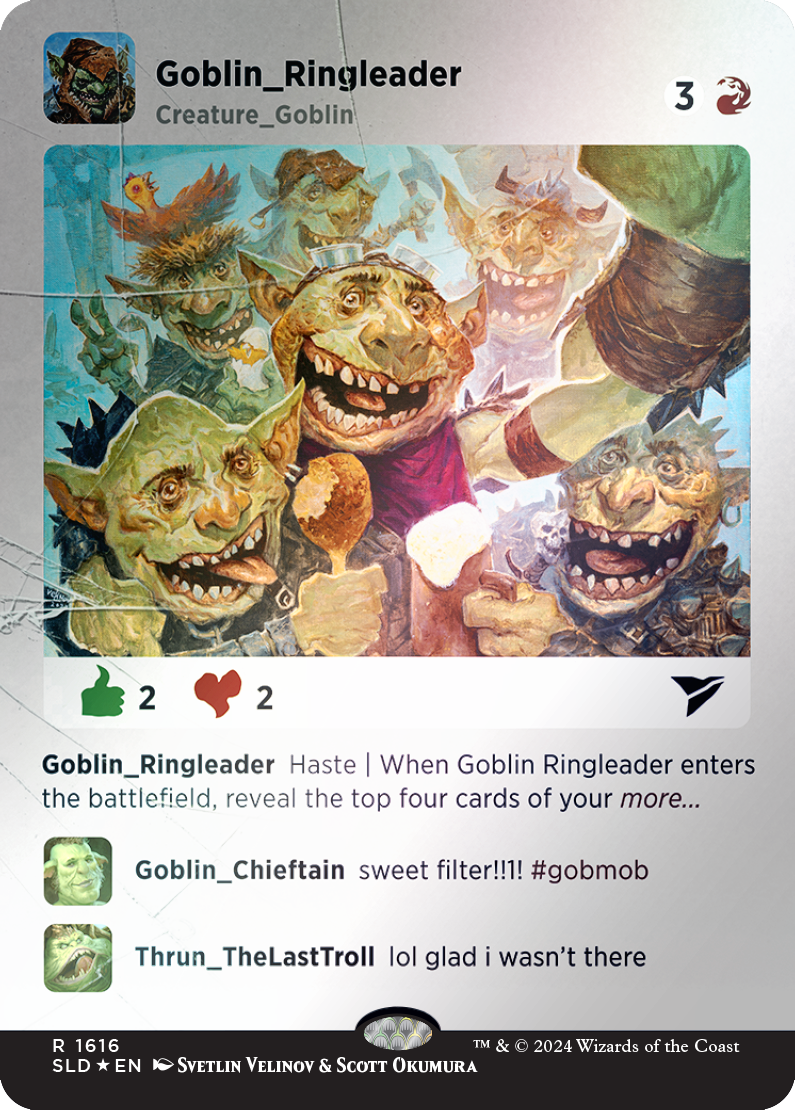 Goblin Ringleader (Rainbow Foil) [Secret Lair Drop Series] | Lots Moore NSW