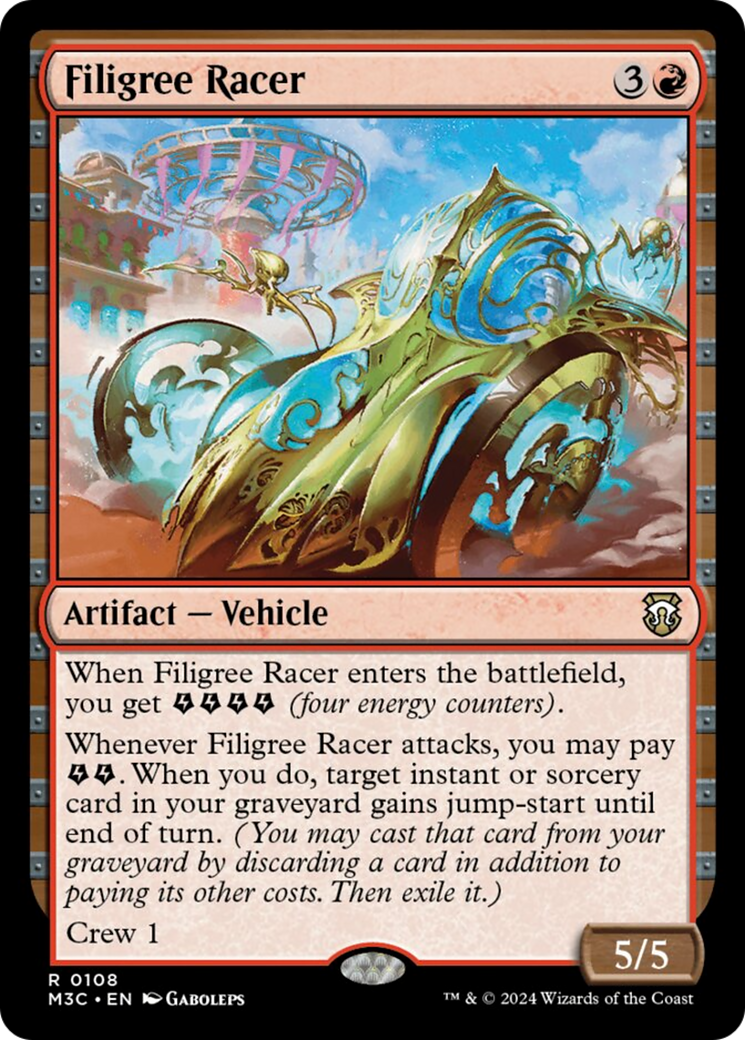 Filigree Racer [Modern Horizons 3 Commander] | Lots Moore NSW