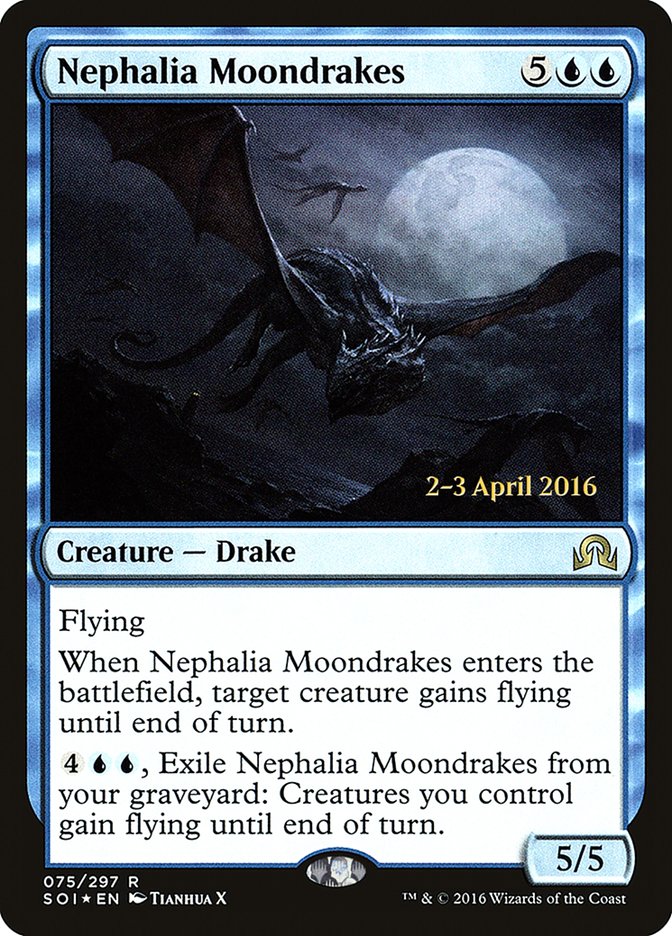 Nephalia Moondrakes [Shadows over Innistrad Prerelease Promos] | Lots Moore NSW