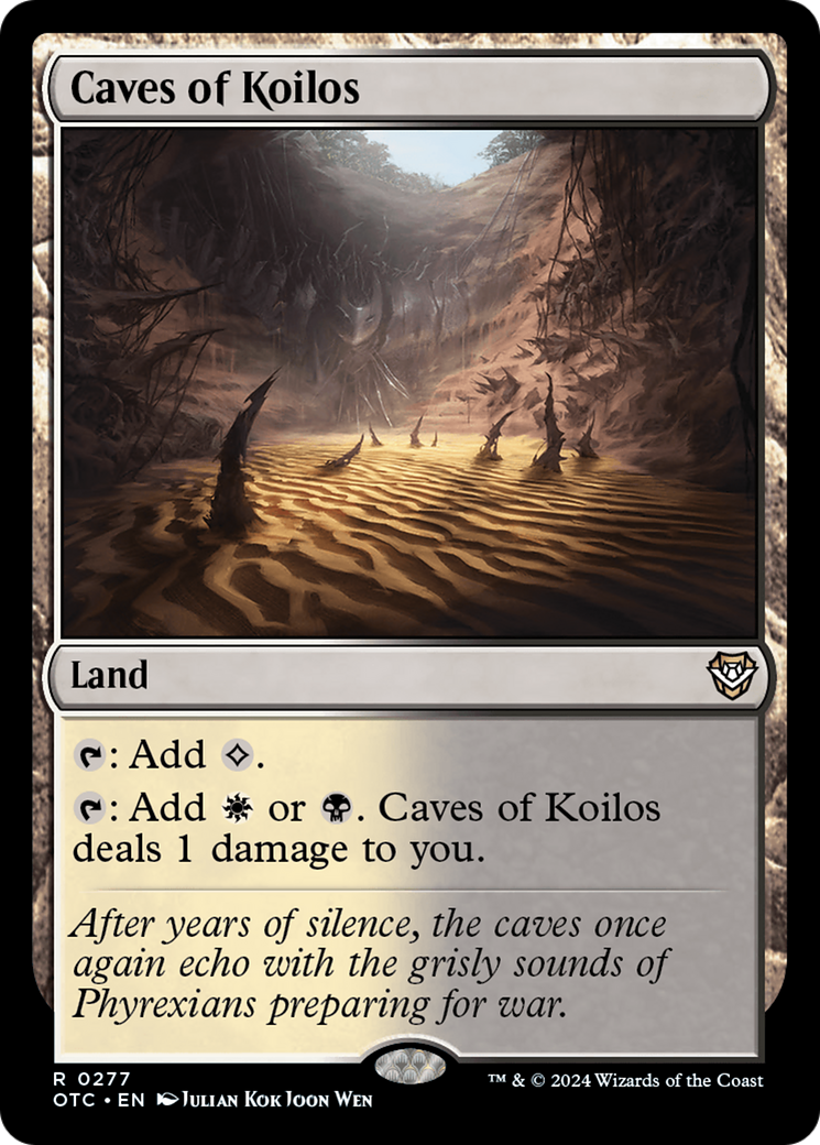 Caves of Koilos [Outlaws of Thunder Junction Commander] | Lots Moore NSW