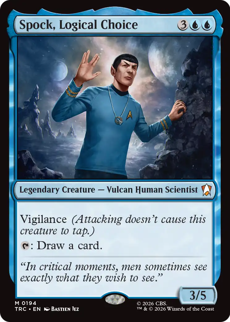 Spock, Logical Choice [Star Trek Commander] | Lots Moore NSW
