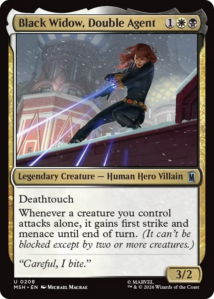 Black Widow, Double Agent [Marvel Super Heroes] | Lots Moore NSW