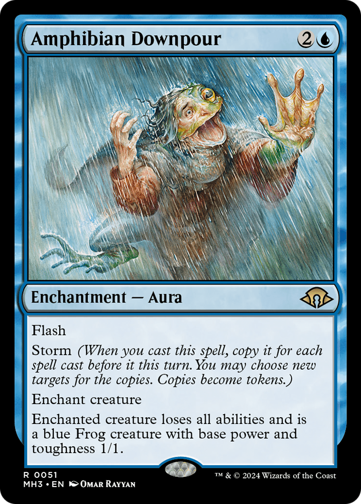 Amphibian Downpour [Modern Horizons 3] | Lots Moore NSW
