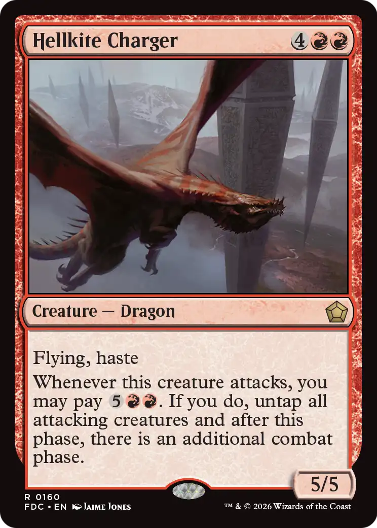 Hellkite Charger [Foundations Commander] | Lots Moore NSW