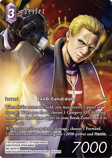 Seifer (Full Art) [Resurgence of Power] | Lots Moore NSW