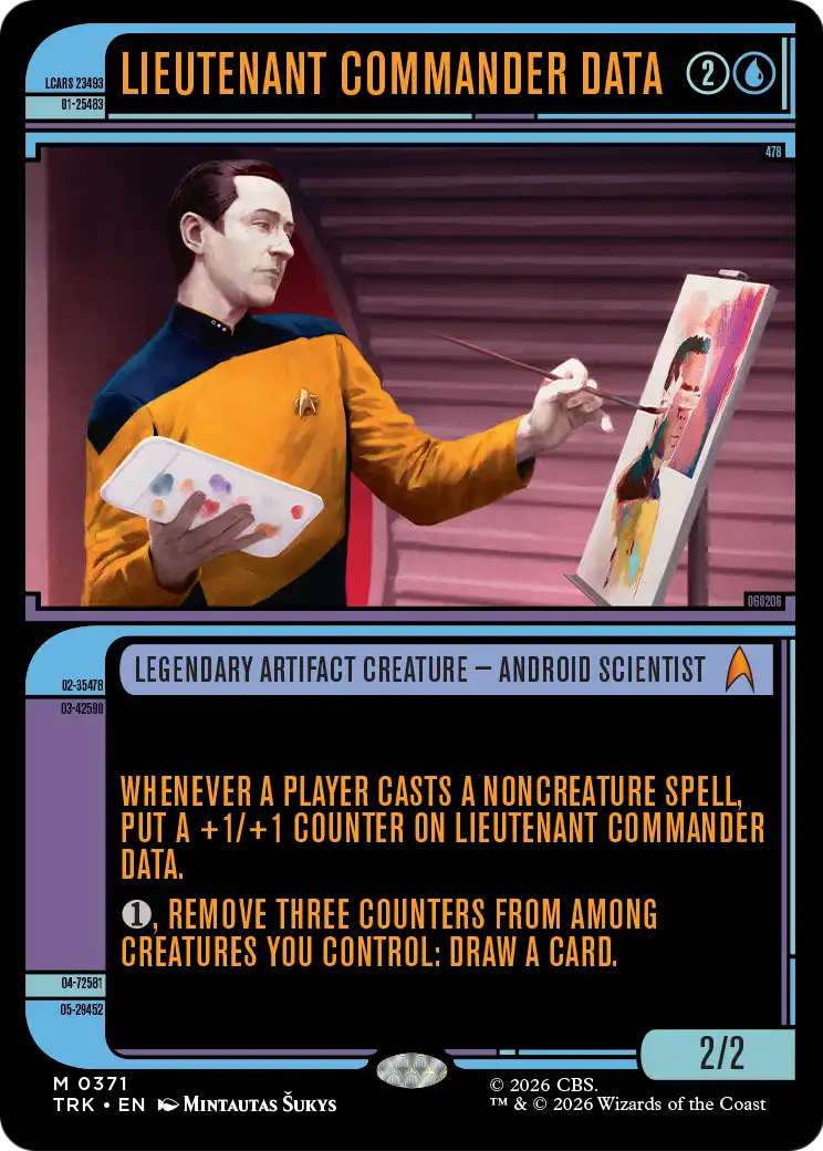 Lieutenant Commander Data (Showcase) [Star Trek] | Lots Moore NSW