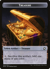 Servo // Treasure Double-Sided Token [Dungeons & Dragons: Adventures in the Forgotten Realms Commander Tokens] | Lots Moore NSW