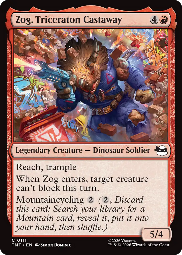 Zog, Triceraton Castaway [Teenage Mutant Ninja Turtles] | Lots Moore NSW