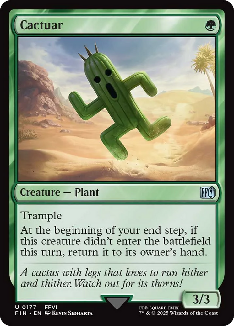 Cactuar [FINAL FANTASY] | Lots Moore NSW