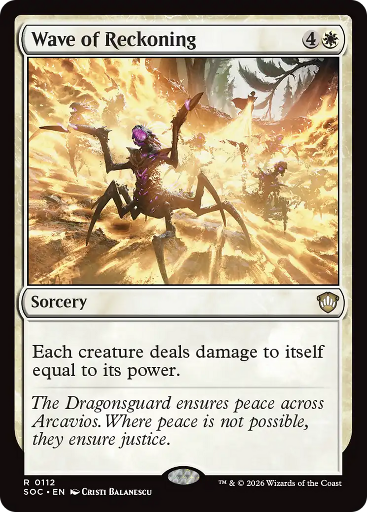 Wave of Reckoning [Secrets of Strixhaven Commander] | Lots Moore NSW