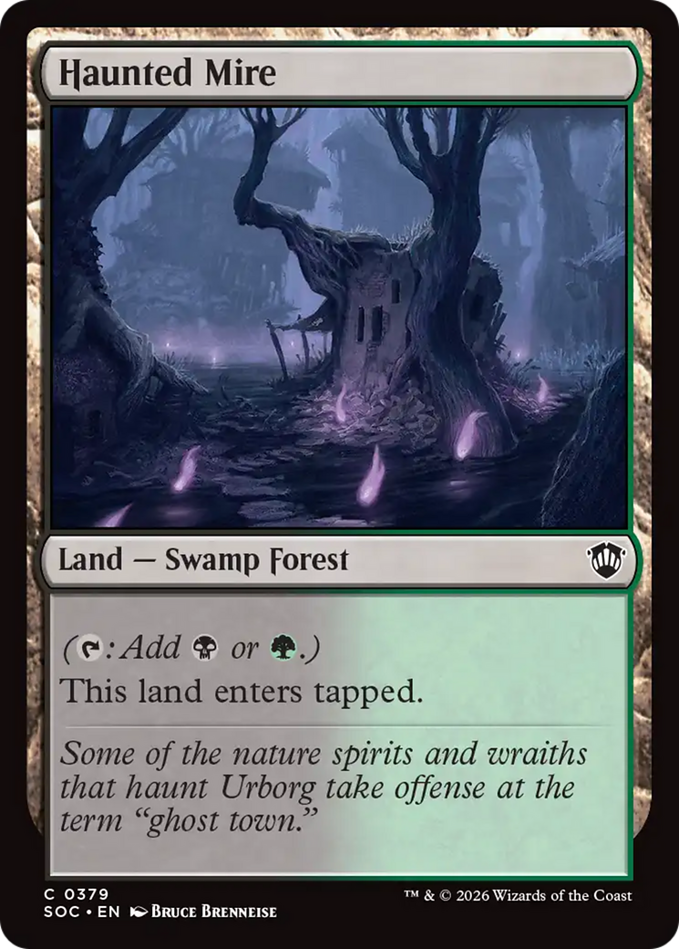 Haunted Mire [Secrets of Strixhaven Commander] | Lots Moore NSW