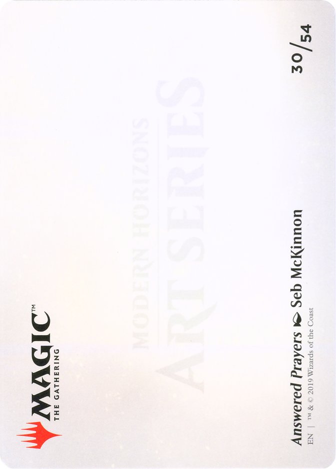 Answered Prayers // Answered Prayers [Modern Horizons Art Series] | Lots Moore NSW