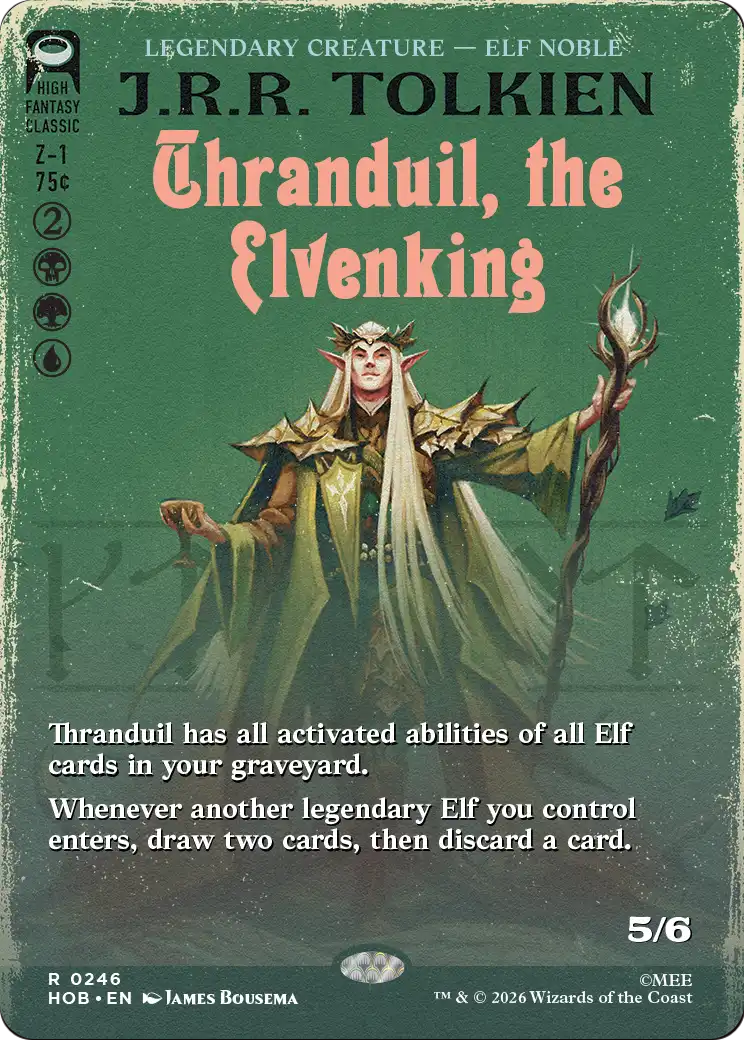 Thranduil, the Elvenking (Borderless) [The Hobbit] | Lots Moore NSW