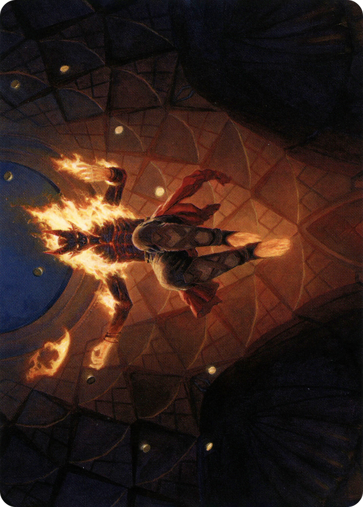 Yusri, Fortune's Flame Art Card [Modern Horizons 2 Art Series] | Lots Moore NSW