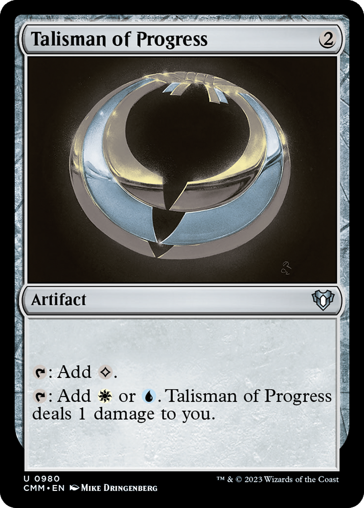 Talisman of Progress [Commander Masters] | Lots Moore NSW