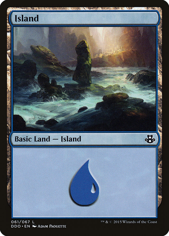 Island (61) [Duel Decks: Elspeth vs. Kiora] | Lots Moore NSW