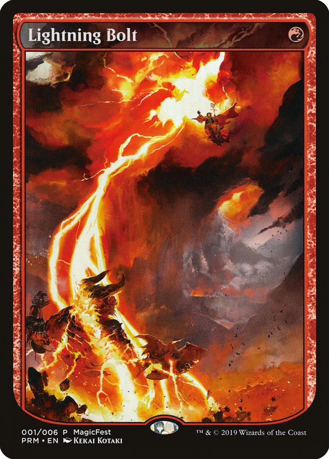 Lightning Bolt (Textless) [MagicFest 2019] | Lots Moore NSW