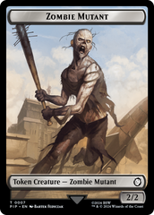Zombie Mutant // Clue Double-Sided Token [Fallout Tokens] | Lots Moore NSW