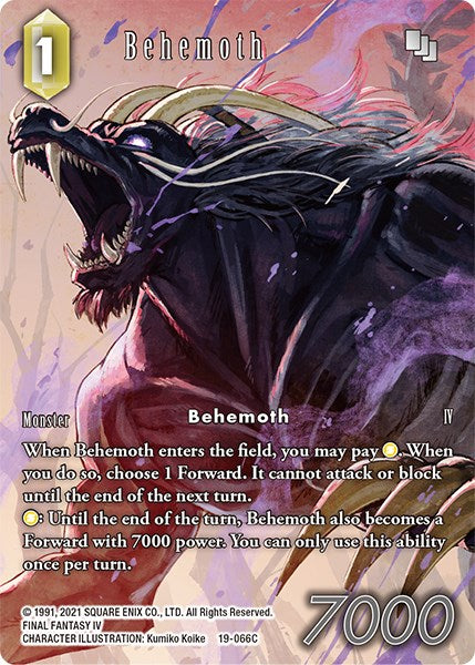 Behemoth (Full Art) [From Nightmares] | Lots Moore NSW