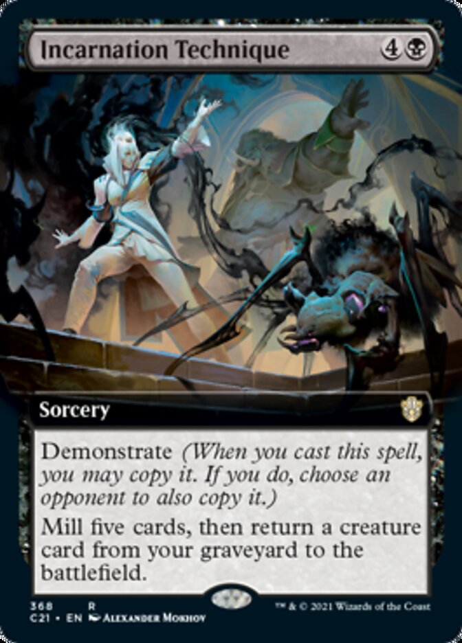 Incarnation Technique (Extended Art) [Commander 2021] | Lots Moore NSW