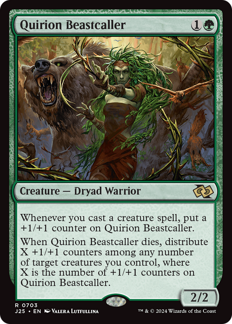 Quirion Beastcaller [Foundations Jumpstart] | Lots Moore NSW