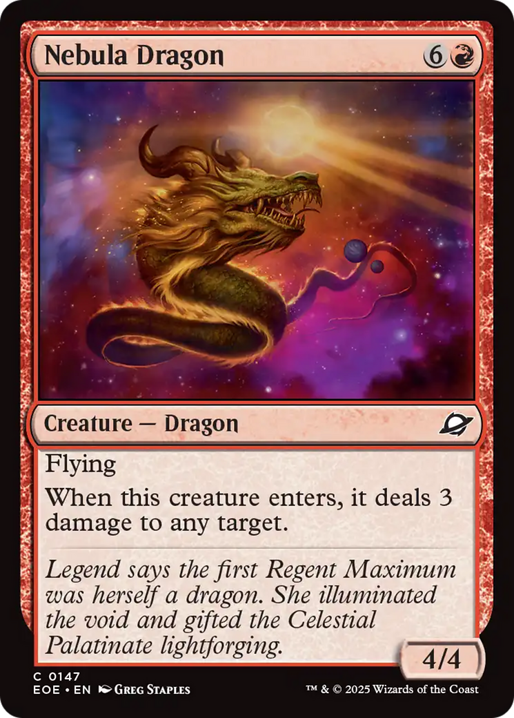 Nebula Dragon [Edge of Eternities] | Lots Moore NSW