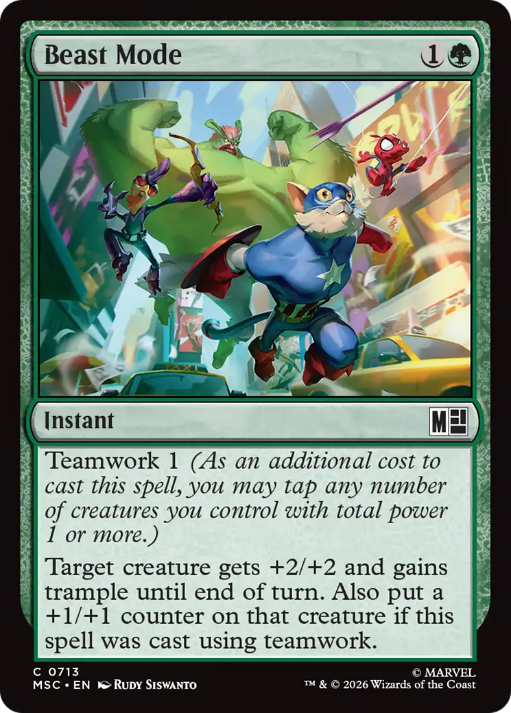 Beast Mode [Marvel Super Heroes Commander] | Lots Moore NSW