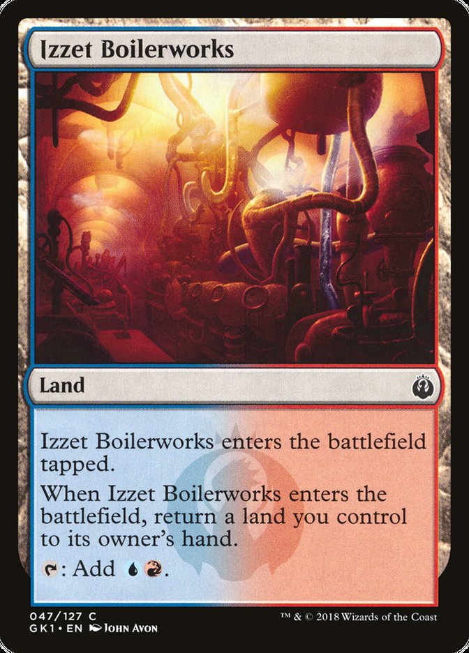 Izzet Boilerworks [Guilds of Ravnica Guild Kit] | Lots Moore NSW
