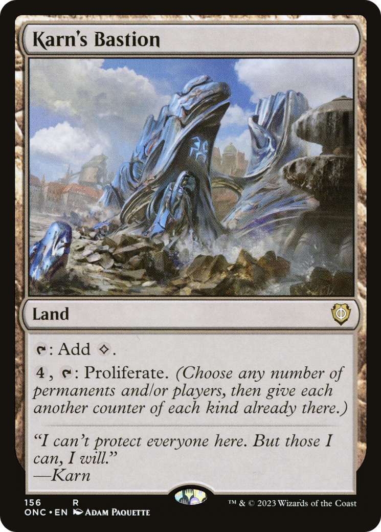 Karn's Bastion [Phyrexia: All Will Be One Commander] | Lots Moore NSW