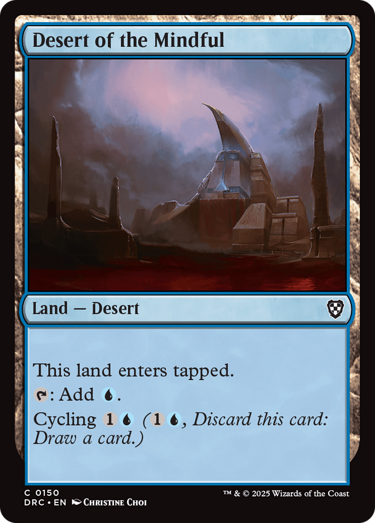 Desert of the Mindful [Aetherdrift Commander] | Lots Moore NSW