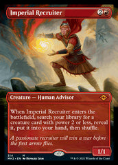 Imperial Recruiter (Borderless Alternate Art) [Modern Horizons 2] | Lots Moore NSW