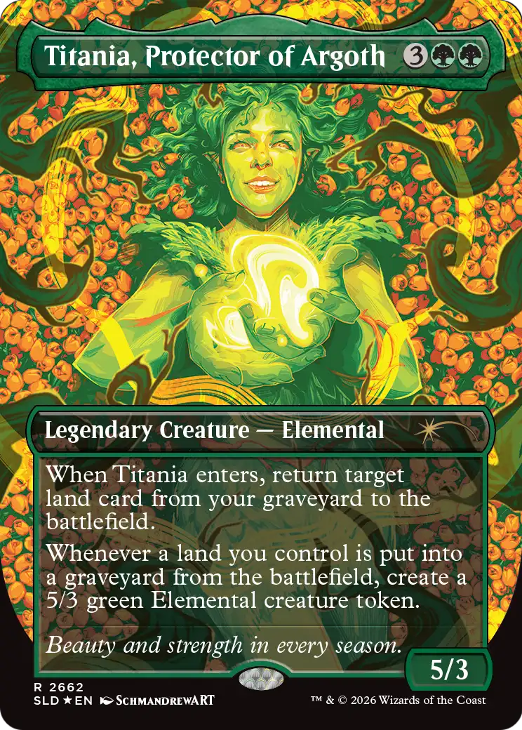 Titania, Protector of Argoth [Secret Lair Drop Series] | Lots Moore NSW