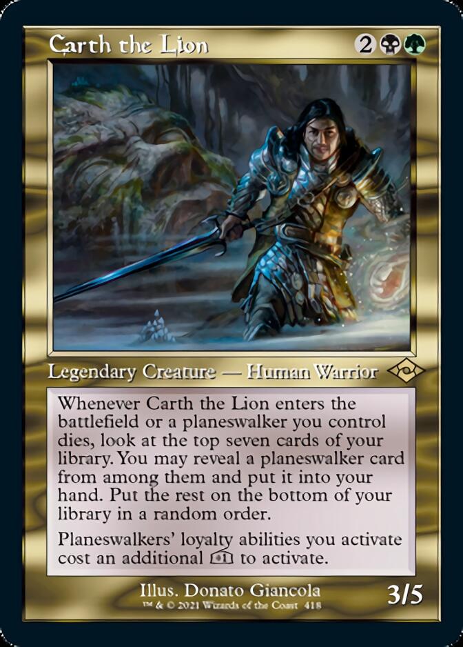 Carth the Lion (Retro) [Modern Horizons 2] | Lots Moore NSW