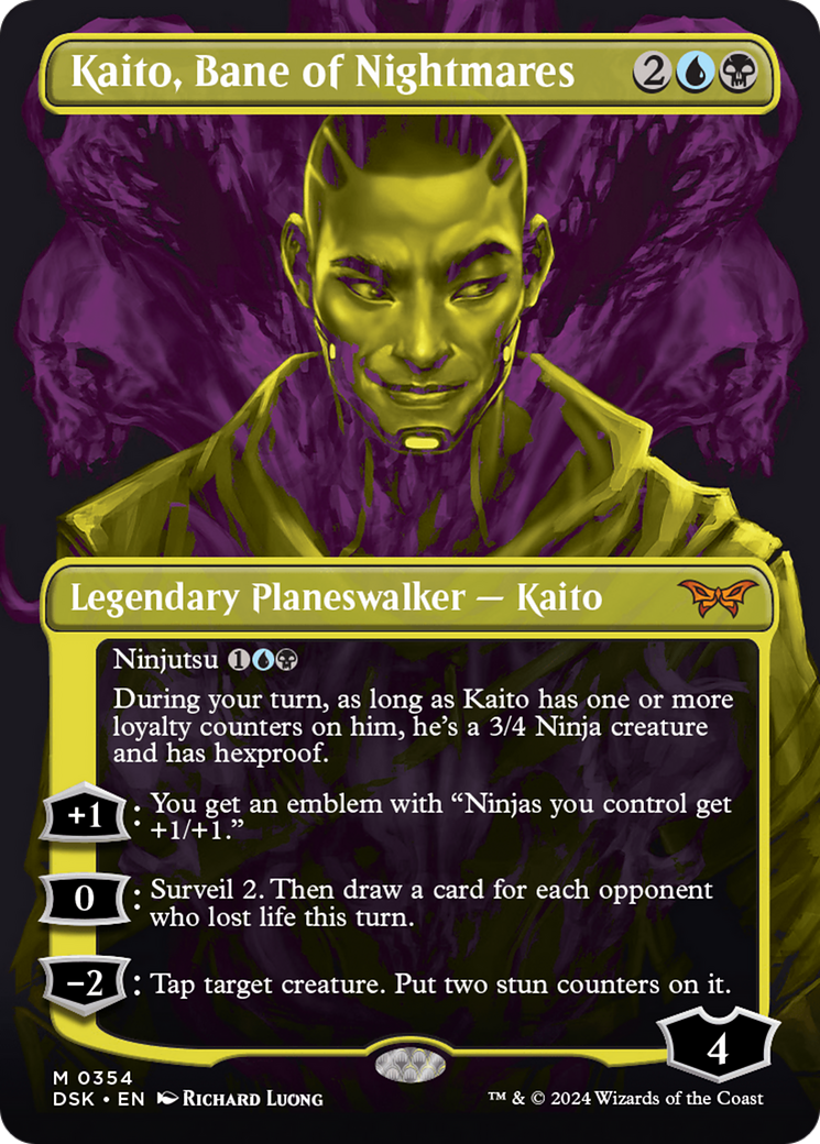 Kaito, Bane of Nightmares (Showcase) [Duskmourn: House of Horror] | Lots Moore NSW