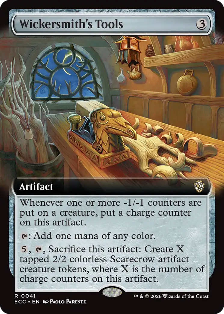Wickersmith's Tools (Extended Art) [Lorwyn Eclipsed Commander] | Lots Moore NSW