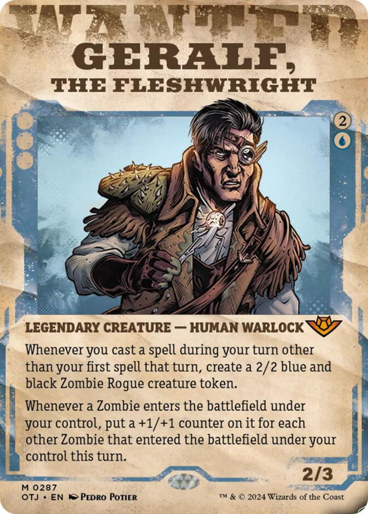 Geralf, the Fleshwright (Showcase) [Outlaws of Thunder Junction] | Lots Moore NSW