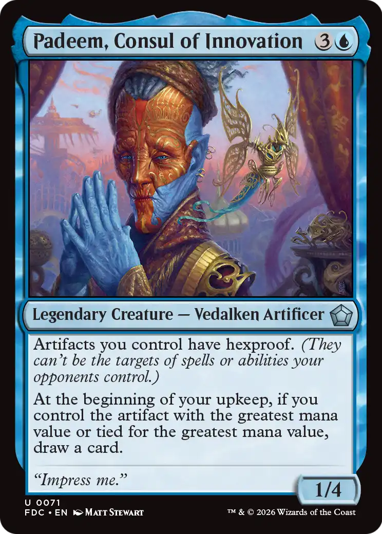 Padeem, Consul of Innovation [Foundations Commander] | Lots Moore NSW