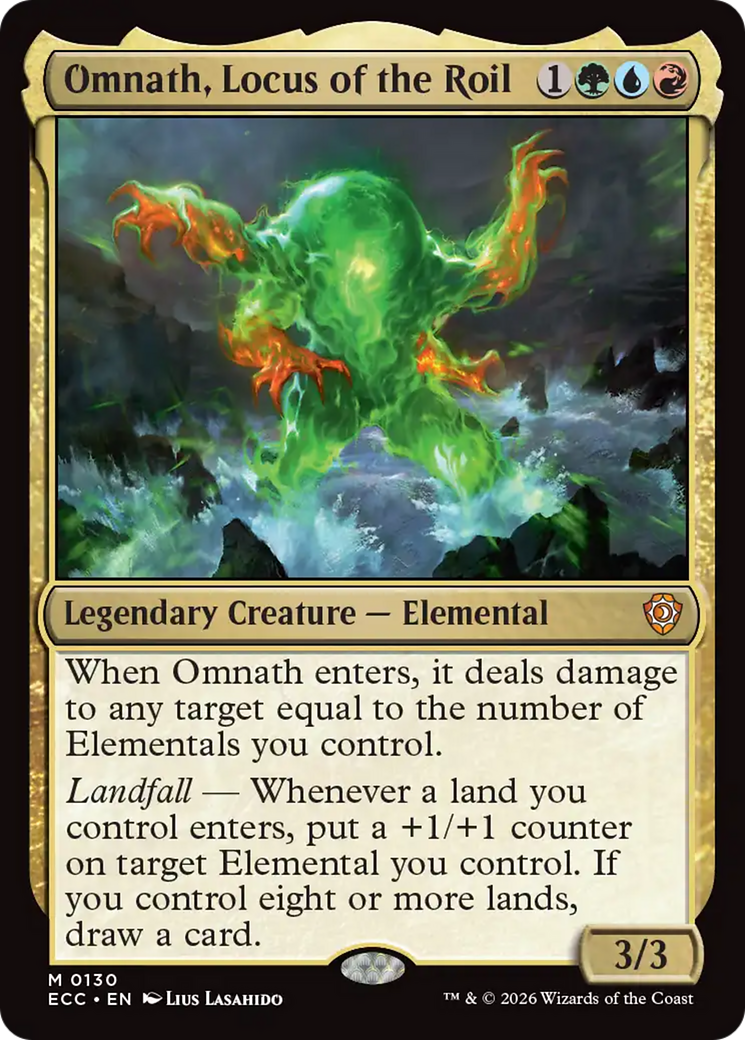 Omnath, Locus of the Roil [Lorwyn Eclipsed Commander] | Lots Moore NSW