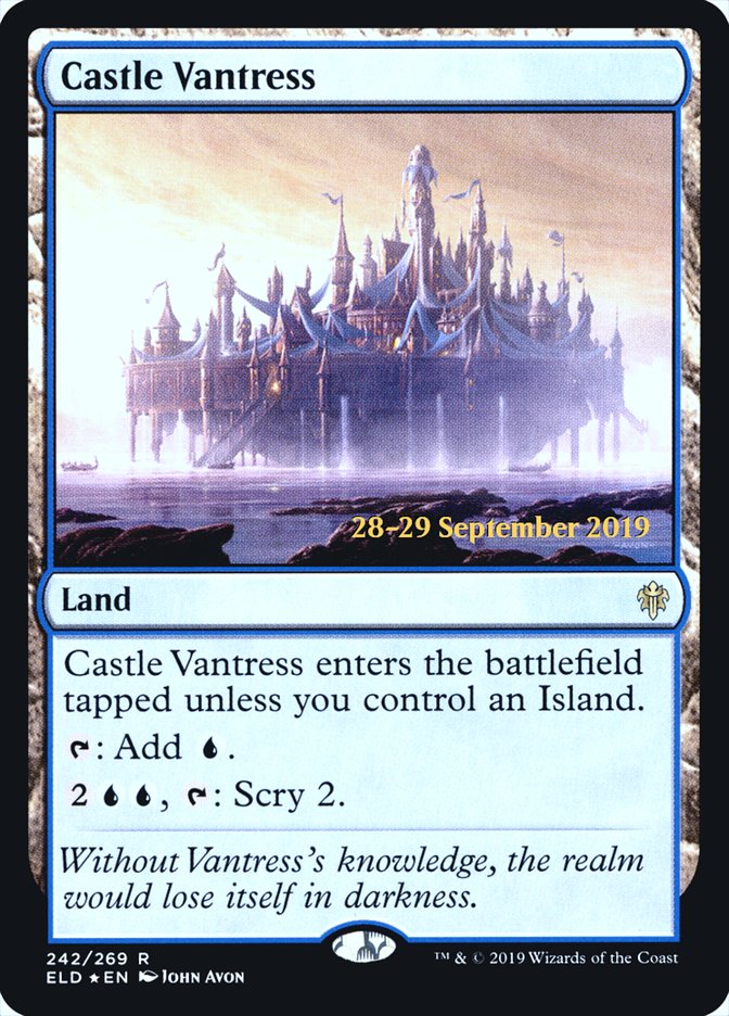 Castle Vantress [Throne of Eldraine Prerelease Promos] | Lots Moore NSW