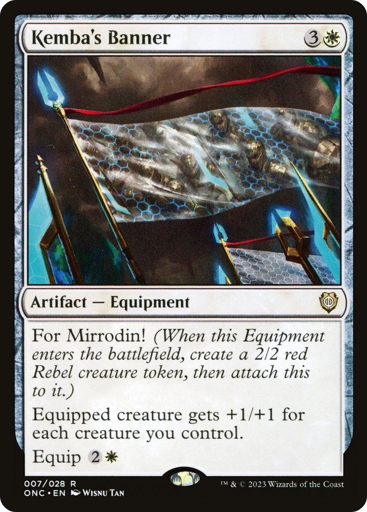 Kemba's Banner [Phyrexia: All Will Be One Commander] | Lots Moore NSW