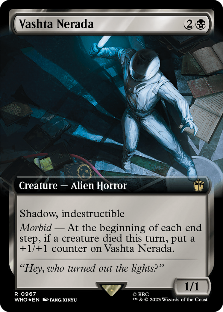 Vashta Nerada (Extended Art) (Surge Foil) [Doctor Who] | Lots Moore NSW