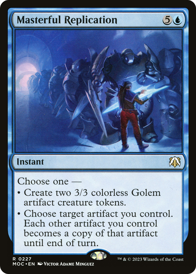 Masterful Replication [March of the Machine Commander] | Lots Moore NSW