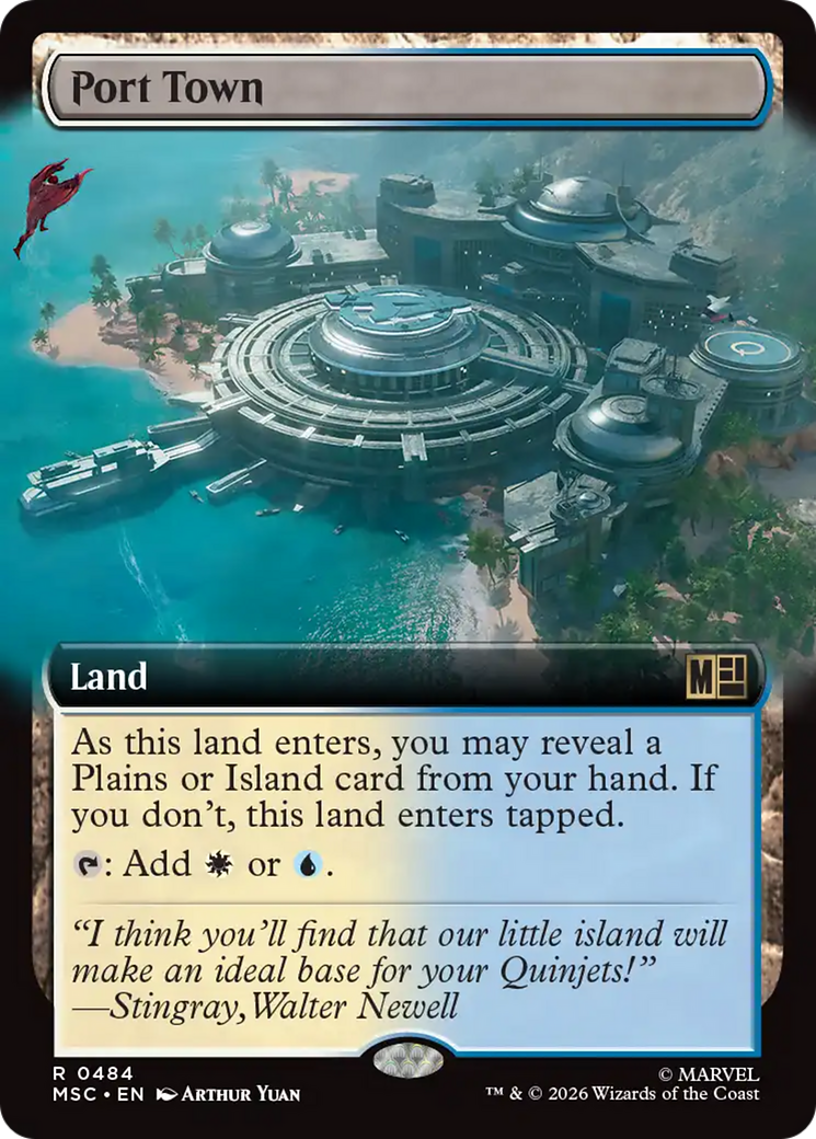 Port Town (Extended Art) [Marvel Super Heroes Commander] | Lots Moore NSW