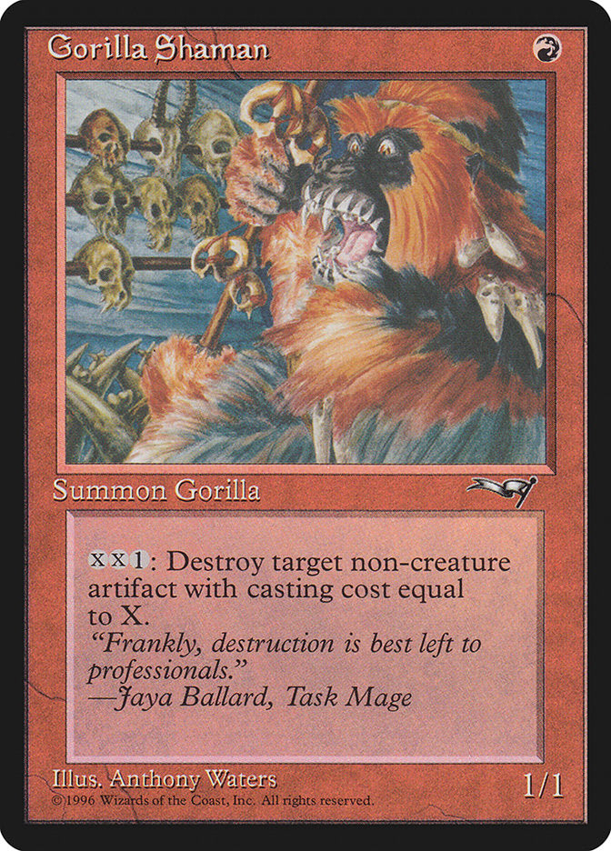 Gorilla Shaman (Skulls in Background) [Alliances] | Lots Moore NSW