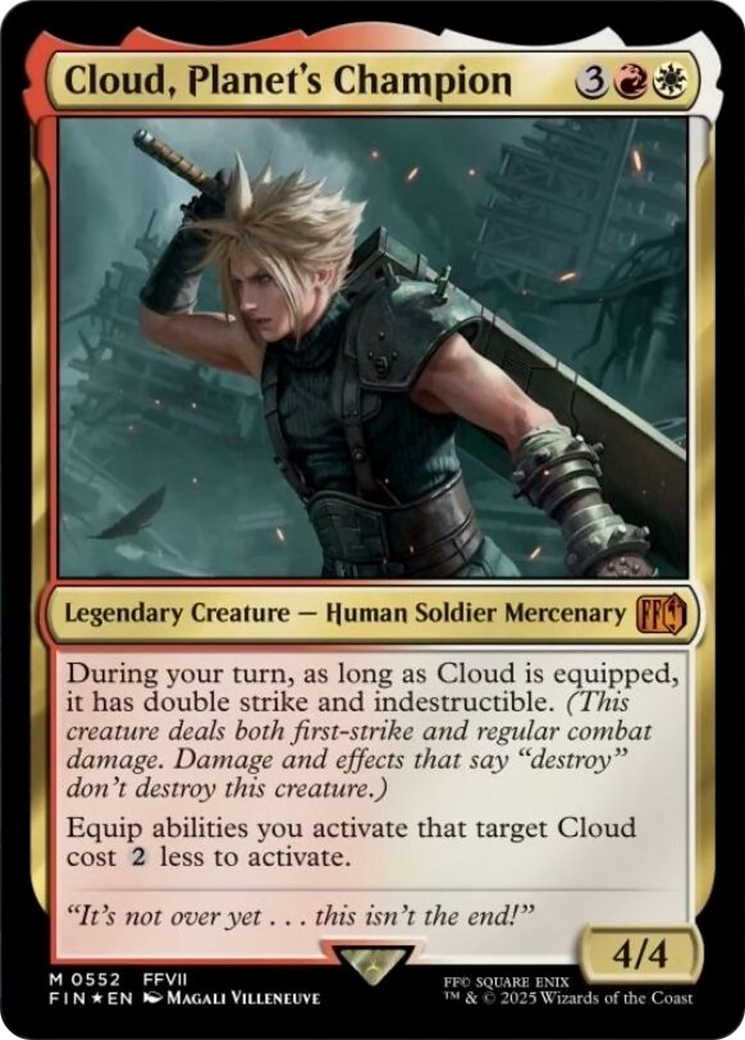 Cloud, Planet's Champion [FINAL FANTASY] | Lots Moore NSW