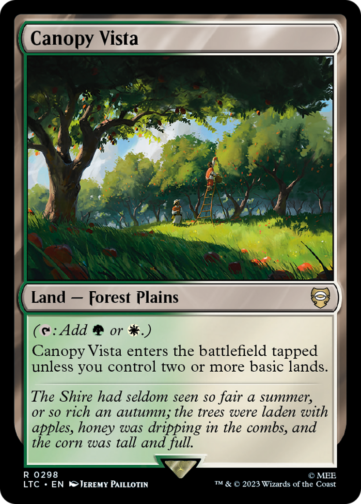 Canopy Vista [The Lord of the Rings: Tales of Middle-Earth Commander] | Lots Moore NSW