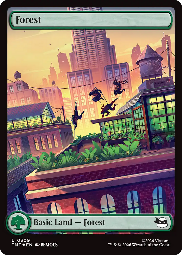 Forest (0309) (Surge Foil) [Teenage Mutant Ninja Turtles] | Lots Moore NSW