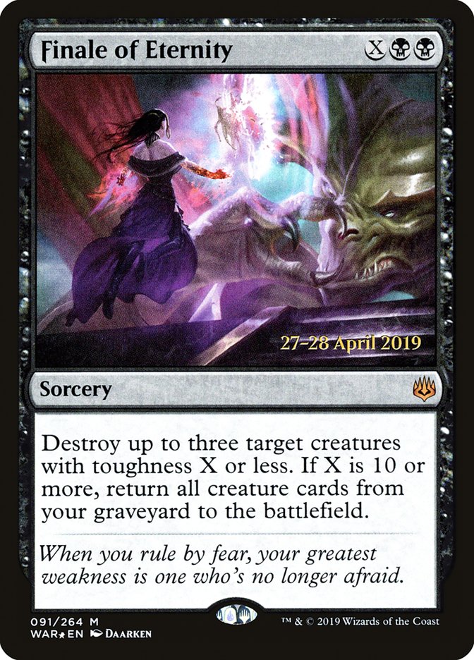 Finale of Eternity [War of the Spark Prerelease Promos] | Lots Moore NSW