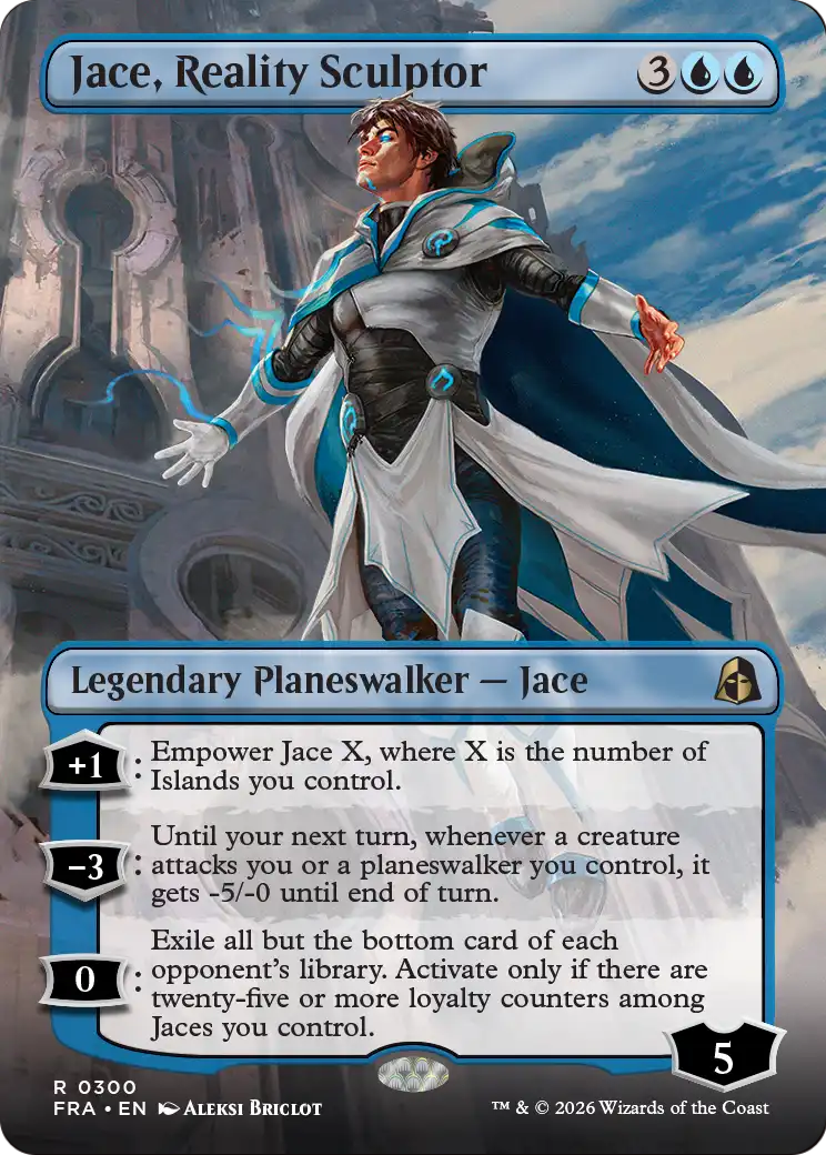 Jace, Reality Sculptor (Borderless) [Reality Fracture] | Lots Moore NSW