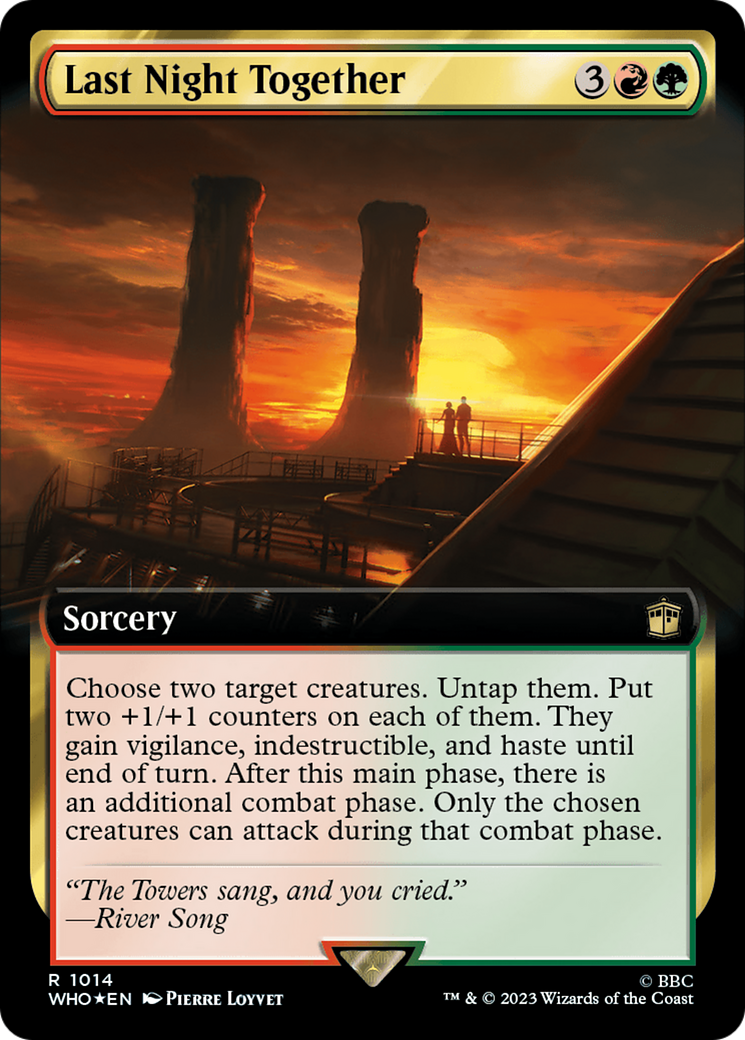 Last Night Together (Extended Art) (Surge Foil) [Doctor Who] | Lots Moore NSW